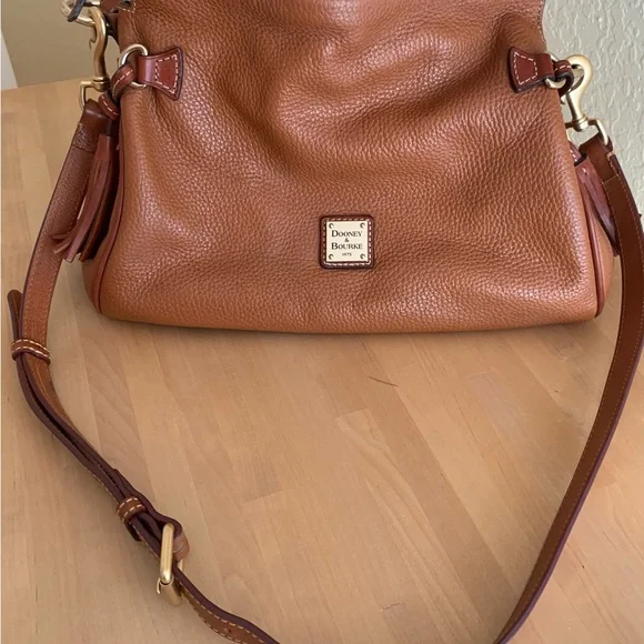 Dooney & Bourke Brown Leather Handbag - Picture 10 of 10